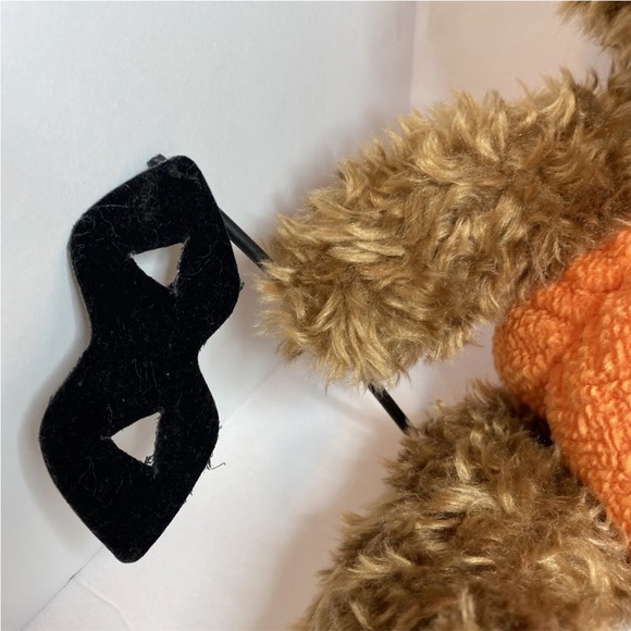 Teddy Bear in Pumpkin Suit Masquerade Halloween Plush Stuffed Toy - Picture 3 of 9